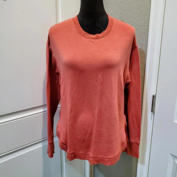 JoyLab Melon Pink Pullover Crewneck Sweatshirt Women's Size Medium - Picture 13 of 15